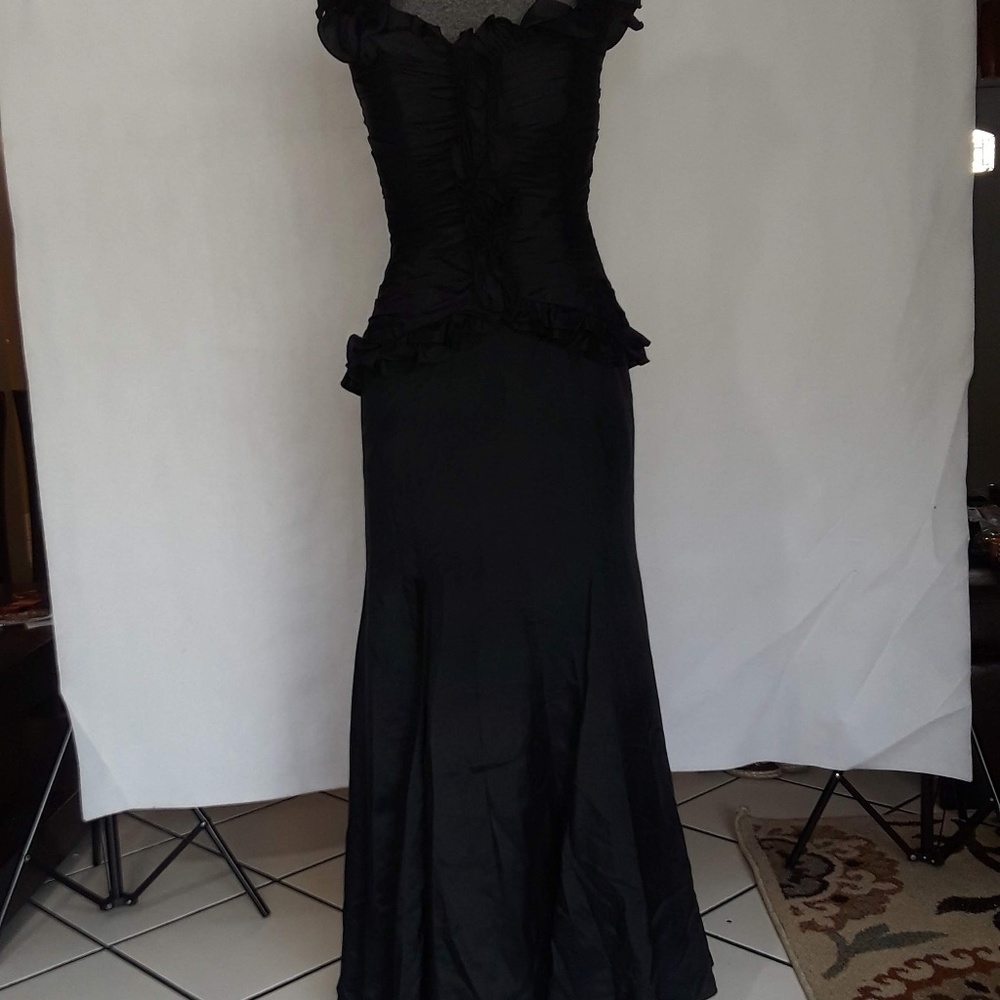 Black gown